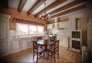 интерьер деревянного дома в стиле прованс фото - пример от 27020216 1