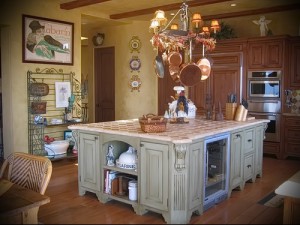 маленькая кухня в стиле прованс фото интерьер - пример от 27020216 3