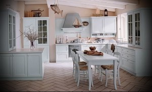 маленькая кухня в стиле прованс фото интерьер - пример от 27020216 4