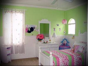 Интерьер детской комнаты для девочки - фото пример 006
