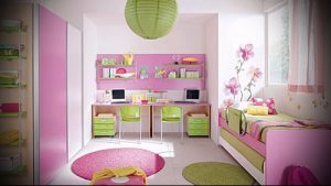 Интерьер детской комнаты для девочки - фото пример 019