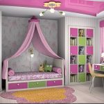 Интерьер детской комнаты для девочки - фото пример 031