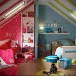Интерьер детской комнаты для девочки - фото пример 035
