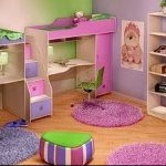 Интерьер детской комнаты для девочки - фото пример 067