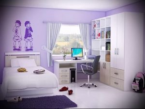 Интерьер детской комнаты для девочки - фото пример 085 23421
