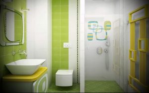 Фото Интерьер ванной комнаты совмещенной с туалетом - 22052017 - пример - 007