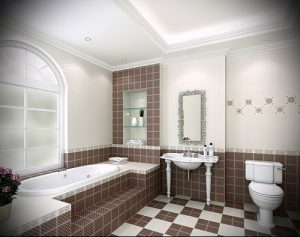 Фото Интерьер ванной комнаты совмещенной с туалетом - 22052017 - пример - 026