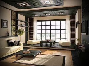 Фото Интерьер и дизайн японской гостиной - 02062017 - пример - 004 Japane living room
