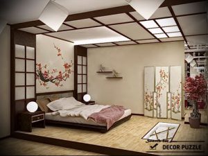 Фото Шторы в японском стиле в интерьере - 16062017 - пример - 002 Curtains in Japanese