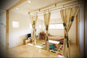 Фото Шторы в японском стиле в интерьере - 16062017 - пример - 011 Curtains in Japanese