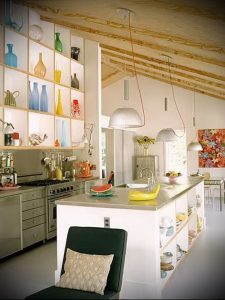 Фото Яркие акценты в интерьере кухни - 02062017 - пример - 074 interior of the kitchen