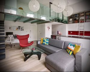 Фото Дизайн гостиной - 21072017 - пример - 004 Living room design