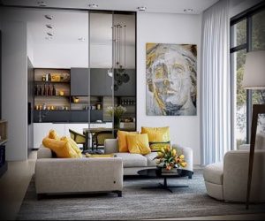 Фото Дизайн гостиной - 21072017 - пример - 061 Living room design