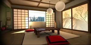 фото Интерьер японского дома от 11.08.2017 №027 - Interior of a Japanese house