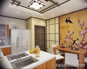 фото Интерьер японской кухни от 19.08.2017 №061 - Interior of Japanese kitchen