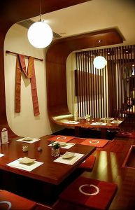 фото Интерьера японского ресторана от 07.08.2017 №016 - interior of a Japanese restauran