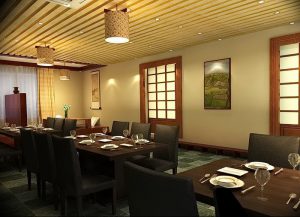 фото Интерьера японского ресторана от 07.08.2017 №025 - interior of a Japanese restauran