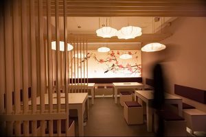 фото Интерьера японского ресторана от 07.08.2017 №050 - interior of a Japanese restauran