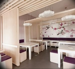 фото Интерьера японского ресторана от 07.08.2017 №059 - interior of a Japanese restauran