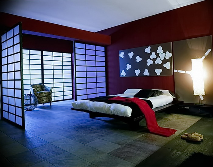 фото Японская спальня интерьер от 01.08.2017 №007 - Japanese bedroom interior