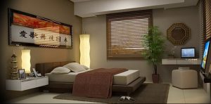 фото Японская спальня интерьер от 01.08.2017 №010 - Japanese bedroom interior