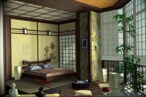 фото Японская спальня интерьер от 01.08.2017 №013 - Japanese bedroom interior