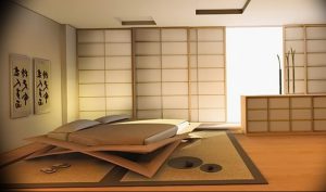 фото Японская спальня интерьер от 01.08.2017 №073 - Japanese bedroom interior