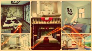 Интерьер спальни в японском стиле - фото готовых дизайнов