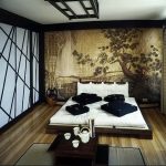 фото Интерьер спальни в японском стиле от 22.09.2017 №015 - 1 - design-foto.ru