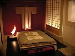 фото Интерьер спальни в японском стиле от 22.09.2017 №017 - 1 - design-foto.ru 123123232