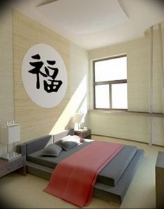 фото Интерьер спальни в японском стиле от 22.09.2017 №031 - 1 - design-foto.ru