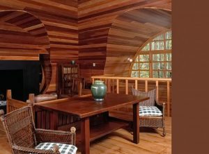 фото Интерьер в деревянном стиле от 27.12.2017 №001 - Interior in a woode - design-foto