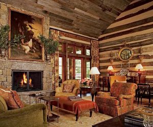 фото Интерьер в деревянном стиле от 27.12.2017 №052 - Interior in a woode - design-foto