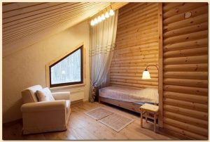 фото Интерьер в деревянном стиле от 27.12.2017 №067 - Interior in a woode - design-foto