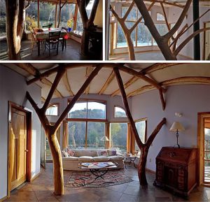 фото Интерьер в деревянном стиле от 27.12.2017 №074 - Interior in a woode - design-foto