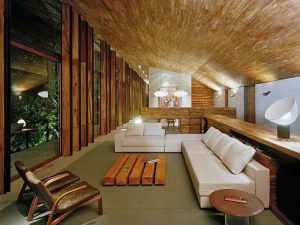 фото Интерьер в деревянном стиле от 27.12.2017 №078 - Interior in a woode - design-foto