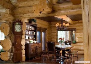 фото Интерьер в деревянном стиле от 27.12.2017 №099 - Interior in a woode - design-foto