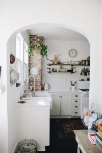 фото Интерьер маленькой кухни от 27.12.2017 №008 - Interior of a small kitchen - 2018