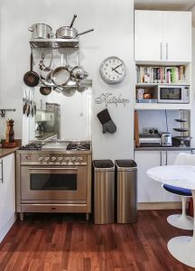 фото Интерьер маленькой кухни от 27.12.2017 №015 - Interior of a small kitchen - 2018