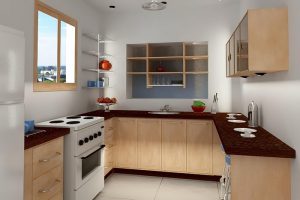 фото Интерьер маленькой кухни от 27.12.2017 №047 - Interior of a small kitchen - 2018