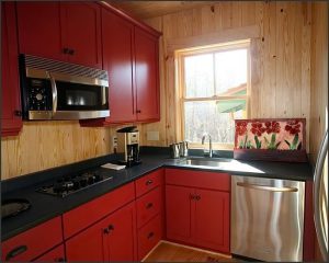 фото Интерьер маленькой кухни от 27.12.2017 №055 - Interior of a small kitchen - 2018 2352623434
