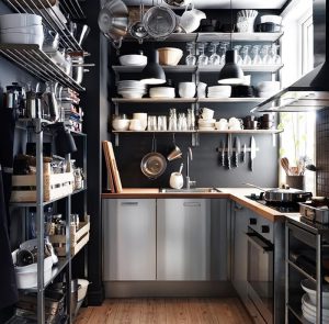 фото Интерьер маленькой кухни от 27.12.2017 №070 - Interior of a small kitchen - 2018