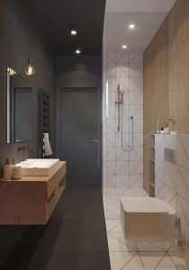 фото Современные стили интерьера ванной от 30.12.2017 №024 - 1 - design-foto.ru