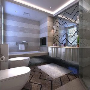фото Современные стили интерьера ванной от 30.12.2017 №036 - 1 - design-foto.ru
