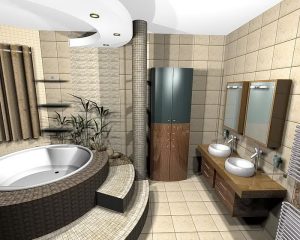 фото Современные стили интерьера ванной от 30.12.2017 №040 - 1 - design-foto.ru