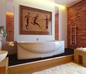 фото Современные стили интерьера ванной от 30.12.2017 №044 - 1 - design-foto.ru