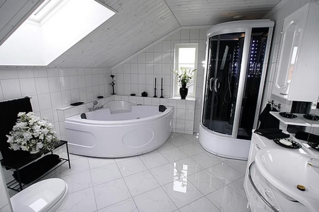 Современные стили интерьера ванной комнаты