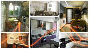 Интерьер кухни 9 кв м - коллекция фото примеров готовых дизайнов