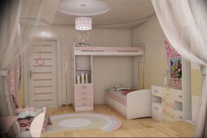 Фото Интерьер комнаты для девочки 20.06.2019 №003 - Interior room for girl - design-foto.ru