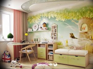 Фото Интерьер комнаты для девочки 20.06.2019 №018 - Interior room for girl - design-foto.ru